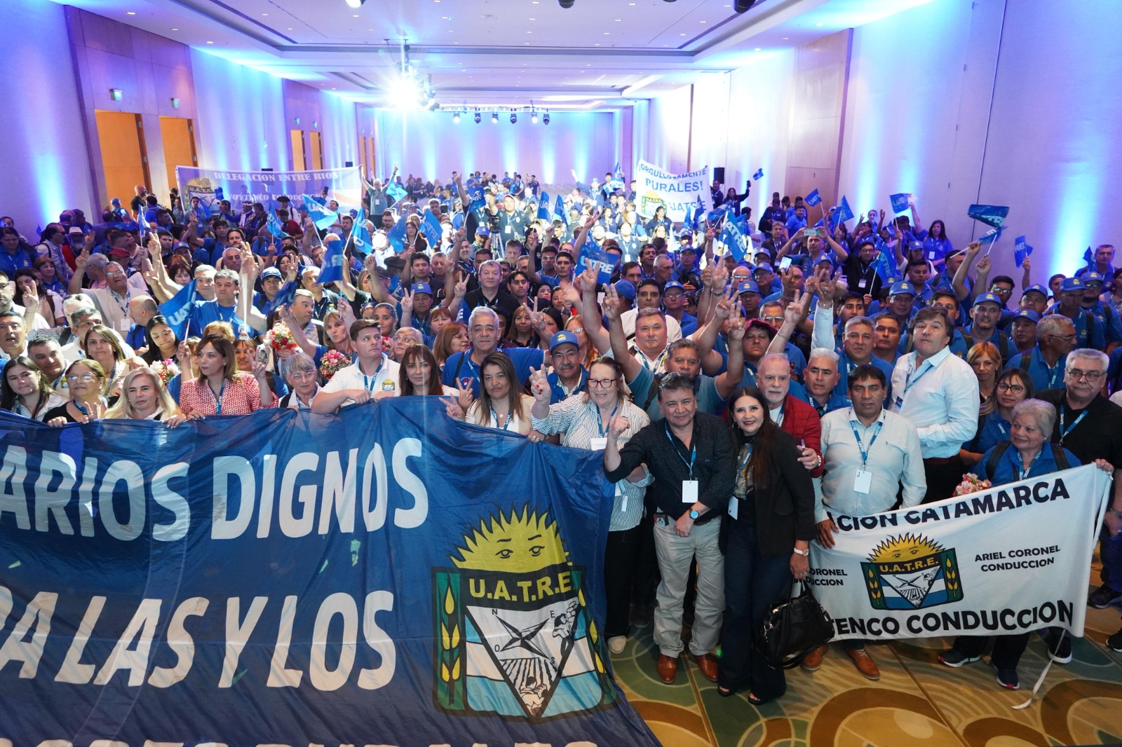 UATRE realizó su 33° Congreso Anual con fuerte reclamo de recomposición salarial
