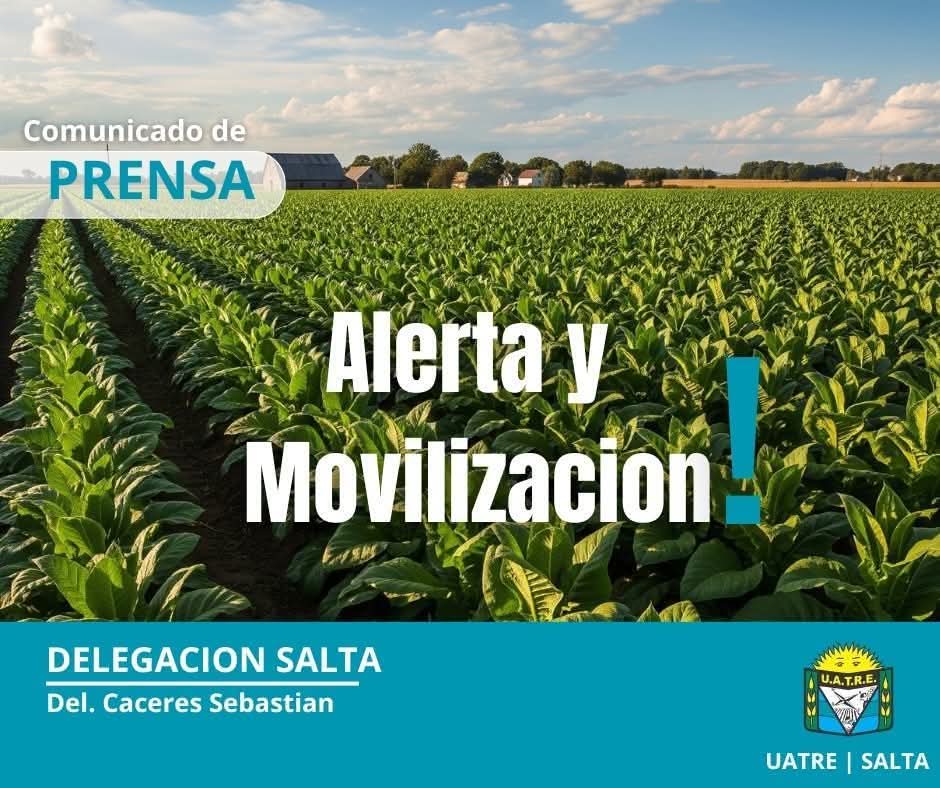 UATRE Salta Anuncia Movilización por Falta de Pago del Intercosecha de Citrus