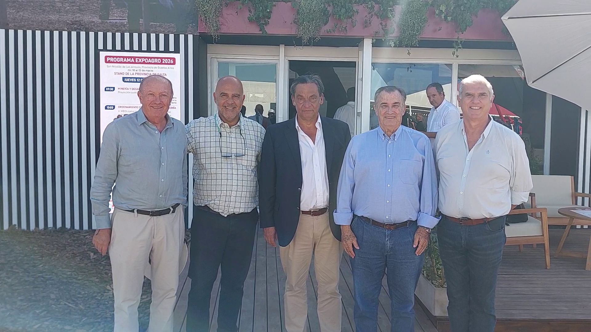 Ignacio Lupión destacó el potencial de Salta como polo de inversión en Expoagro 2026