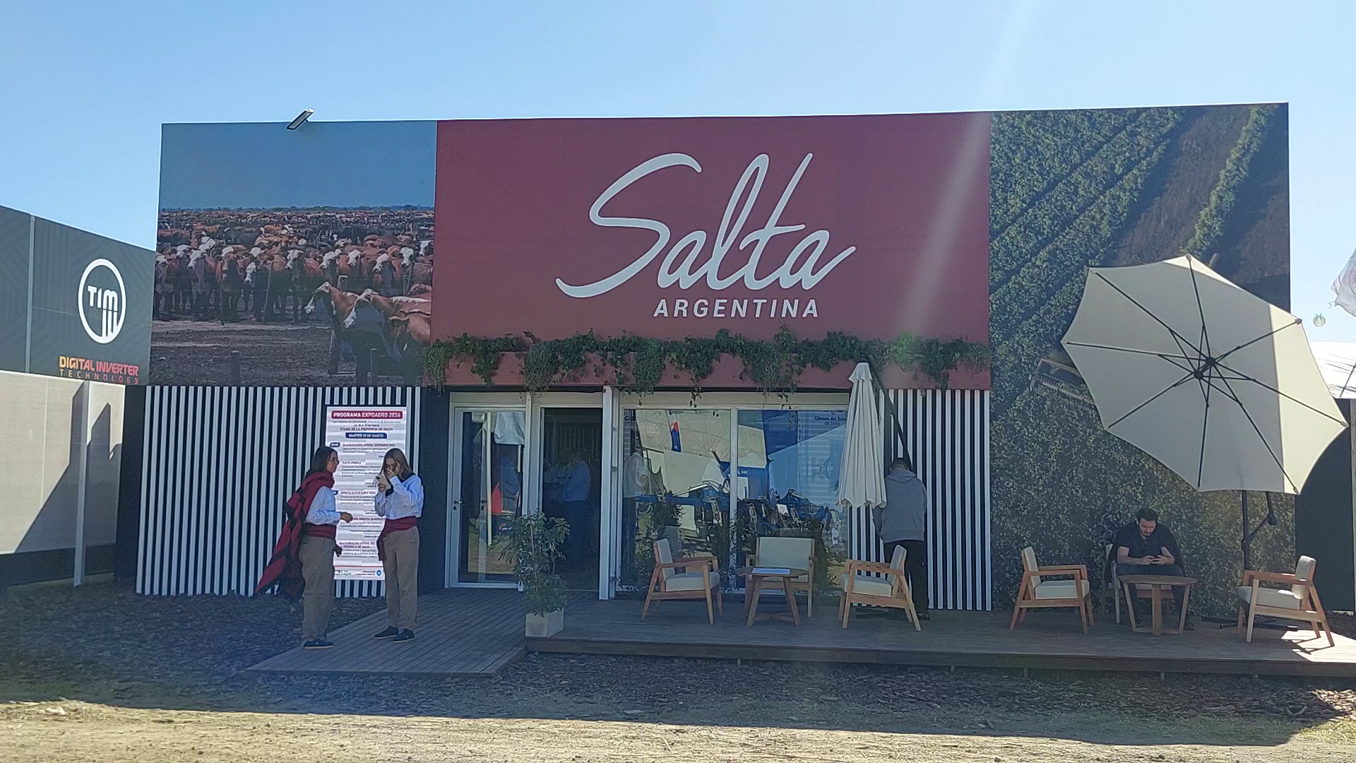 Antonio Marocco destacó la apuesta de Salta por la agroindustria y el Corredor Bioceánico en Expoagro 2026