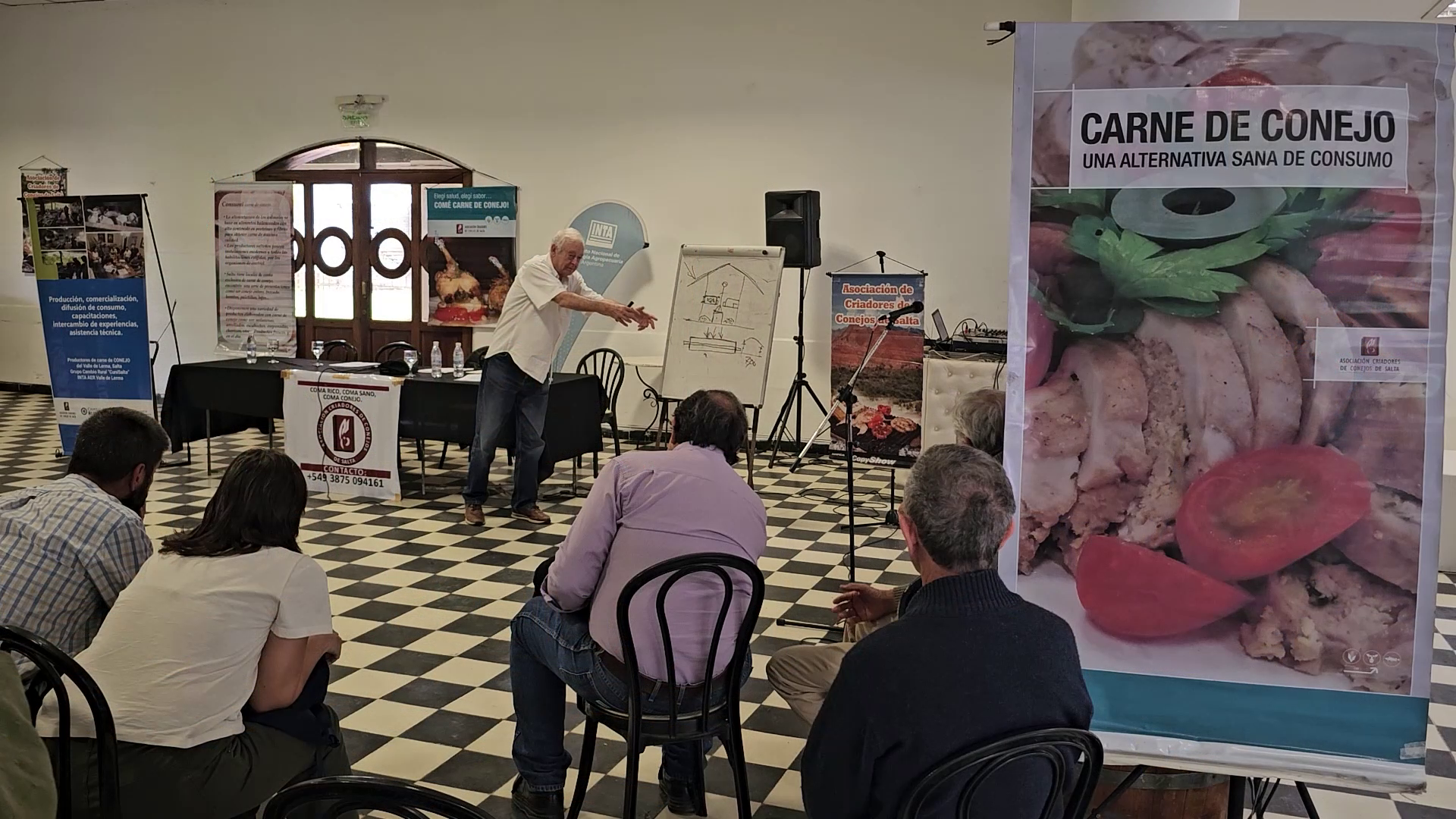 Salta potencia su producción cunícula con asesoramiento internacional de vanguardia