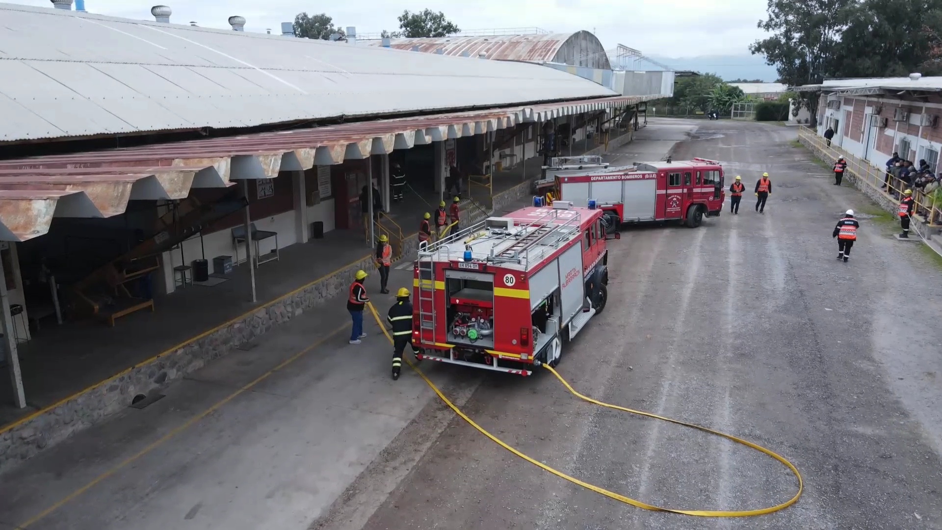 Coprotab realizó un exitoso simulacro de evacuación con la participación de 250 personas