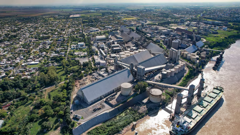 Molinos Agro Obtuvo Aval para Construir un Puerto de USD 800 Millones en Santa Fe