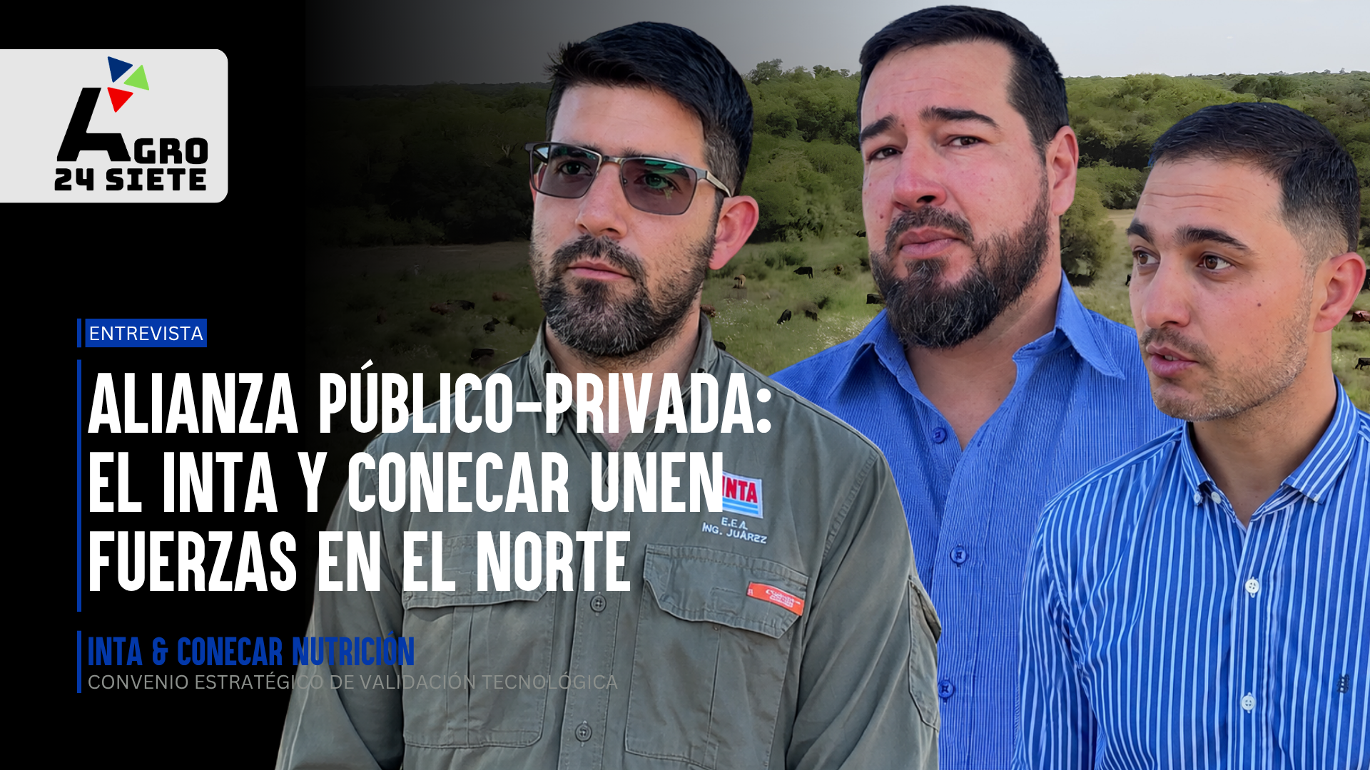 Alianza público-privada: El INTA y Conecar se unen para potenciar la producción de carne en el norte del país