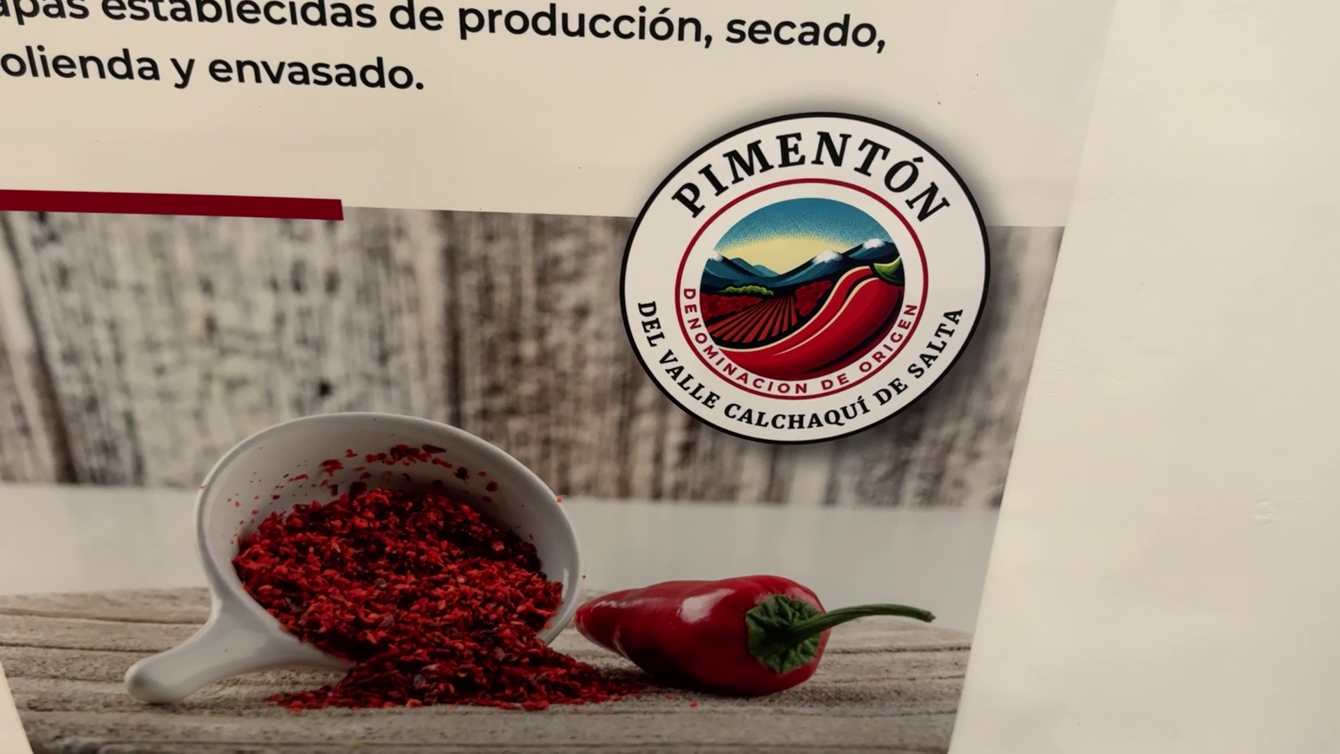 Pimentón del Valle Calchaquí: impulsan la denominación de origen y mercados diferenciados para potenciar a 600 productores salteños